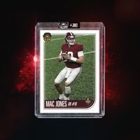 Mac Jones 1st Ever Glow Base Rookie